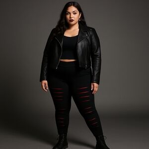 Torrid Full-Length Signature Waist Split-Backed Legging - Black - NWT - Size 4